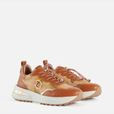 Alviero Martini Prima Classe Geo Road Sneakers Castagna